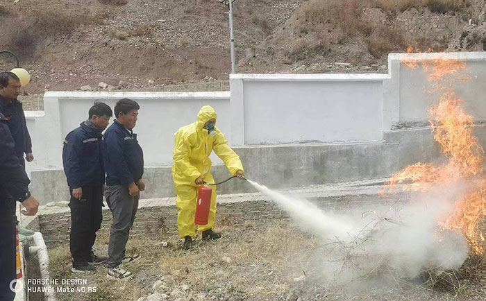 德欽縣污水處理廠應(yīng)急培訓(xùn)、實(shí)操演練