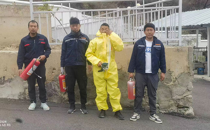 德欽縣污水處理廠應(yīng)急培訓(xùn)、實(shí)操演練